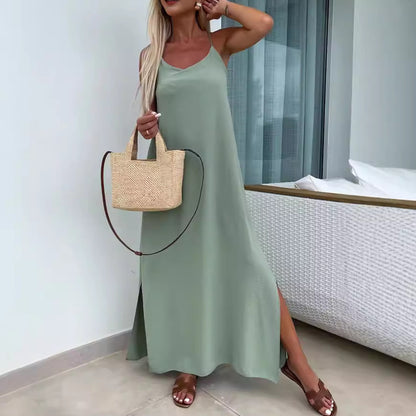 Robe Ample à Bretelles pour Femme