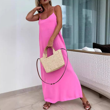Robe Ample à Bretelles pour Femme