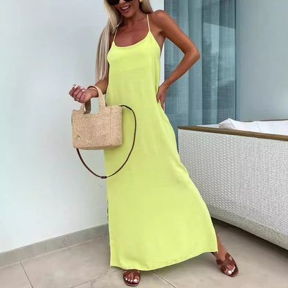 Robe Ample à Bretelles pour Femme